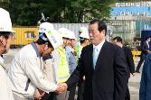 첨부 이미지: 20110607 이사장 대구도심구간 현장방문2.JPG