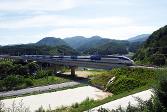 첨부 이미지: 20170803 오대천교 시운전(원주-강릉)(KTX산천)1.jpg