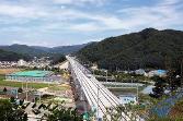 첨부 이미지: 20170803 주천강교 시운전(원주-강릉)(KTX산천)2.jpg