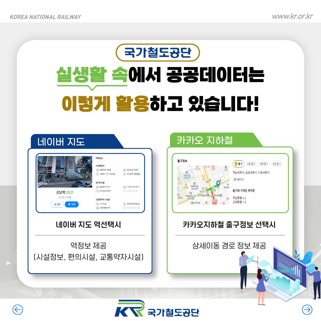 국가철도공단 공공데이터 소개 6페이지