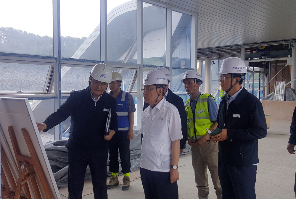 첨부 이미지: 20170724 원주-강릉 철도 현장순시2.jpeg