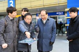 첨부 이미지: 20250106 대경선 출근길 혼잡도 현장점검5