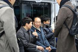첨부 이미지: 20250106 대경선 출근길 혼잡도 현장점검1