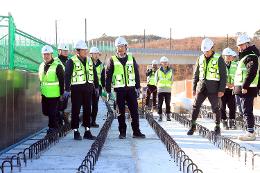 첨부 이미지: 20250226 인천발 KTX 직결사업 현장점검1