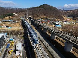 첨부 이미지: 20230315 GTX-A 시운전(철도종합시험선)4