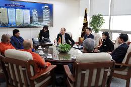 첨부 이미지: 20250325 스리랑카 철도 관계자 접견2