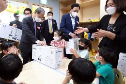 첨부 이미지: 20220916 키즈레일 여주역어린이집 개원식4