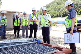첨부 이미지: 20250701 경부선 영동-황간 수해복구 공사 현장점검3