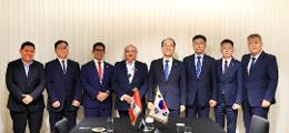 첨부 이미지: 20250917 GICC 2025 페루 교통통신부 장관 접견5