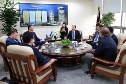 첨부 이미지: 20250409 우즈베키스탄 철도공사 접견3