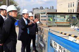 첨부 이미지: 202560421 신안산선 지하터널 붕괴현장 점검1