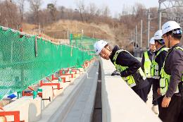 첨부 이미지: 20250407 월곶판교 복선전철 현장점검4