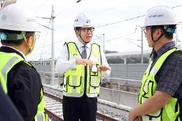 첨부 이미지: 20260911 인천발 KTX 직결사업 현장점검2