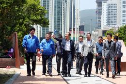 첨부 이미지: 20240524 해운대블루라인 현장방문5