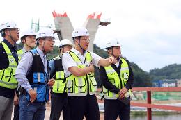 첨부 이미지: 20250718 동해선 강릉-제진 철도건설 현장점검3