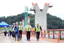 첨부 이미지: 20250718 동해선 강릉-제진 철도건설 현장점검2