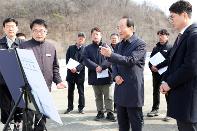 수도권광역급행철도(GTX-B) 예정구간 및 인천발 KTX 연결선 현장점검