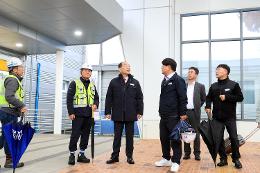 첨부 이미지: 20241126 중부내륙선 충주-문경 현장점검2