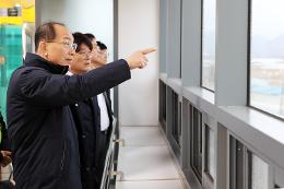 첨부 이미지: 20241126 중부내륙선 충주-문경 현장점검3