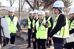첨부 이미지: 20230208 강원본부 업무보고 및  춘천-속초 철도건설 현장점검1