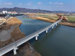 첨부 이미지: 20250319 탐진강3교(경전선 보성-임성리)2