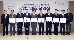 첨부 이미지: 20180412 기술개발제품 시범구매 사업협약식1