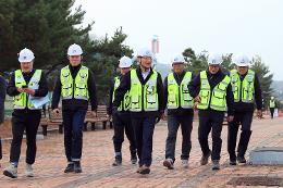 첨부 이미지: 20251124 동해선 강릉-제진 철도건설 현장점검4