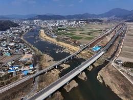 첨부 이미지: 20250319 탐진강1교(경전선 보성-임성리)3