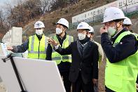 포항-삼척 철도건설 현장점검