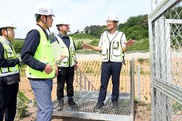 첨부 이미지: 20240619 충북선, 중부내륙선 수해복구 현장점검3