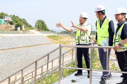첨부 이미지: 20240619 충북선, 중부내륙선 수해복구 현장점검4