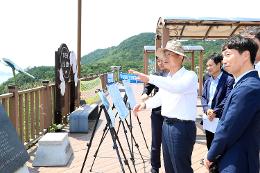 첨부 이미지: 20250617 가덕도신공항 접근철도 현장점검1