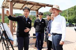 첨부 이미지: 20250617 가덕도신공항 접근철도 현장점검2