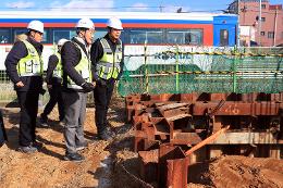 첨부 이미지: 20260121 장항선 개량 2단계 건설사업 현장점검1