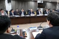 철도산업 경쟁력 강화를 위한 간담회 참석