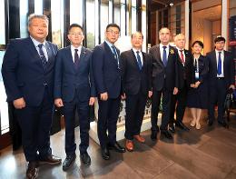 첨부 이미지: 20250917 GICC 2025 타지키스탄 교통부 징관 접견4