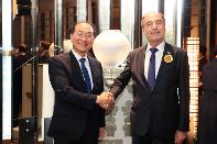 GICC 2025 타지키스탄 교통부 징관과 철도 협력 논의