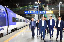 첨부 이미지: 20250609 KTX 점검열차 탑승 현장점검5