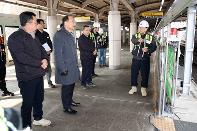 서해선 대곡역 전동식 게이트 시범설치 현장 방문