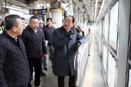 첨부 이미지: 20260212 서해선 대곡역 전동식 게이트 설치 현장점검2