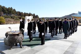 첨부 이미지: 20230102 신년 현충원 참배3