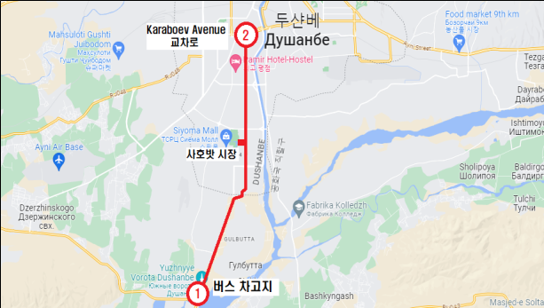 타지키스탄 도시철도 건설 및 운영을 위한 예비조사 (KSP)